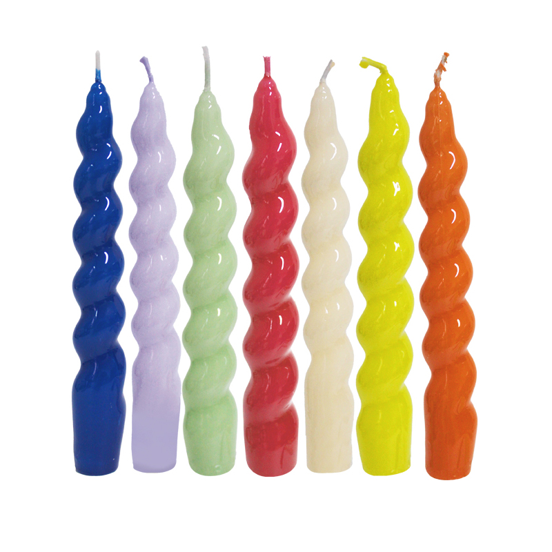 Cera para varillas de hilo de colores
