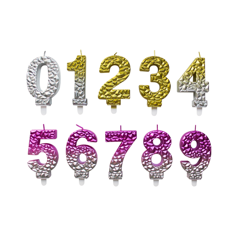 Velas digitales con corte de diamante