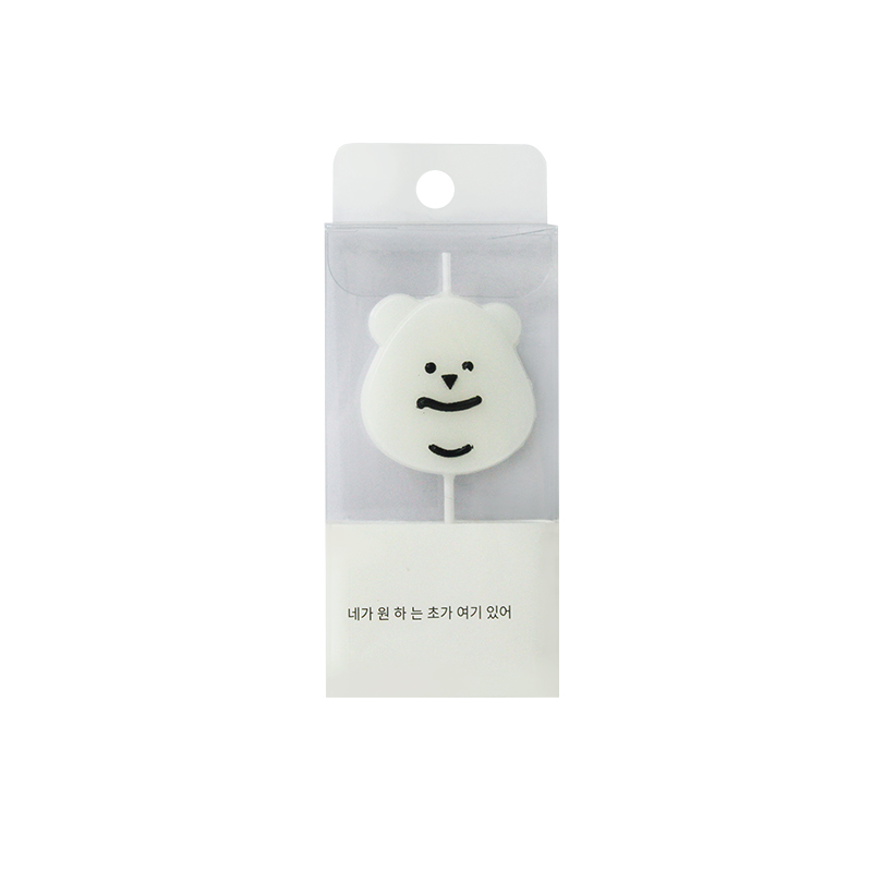 Vela de oso minimalista