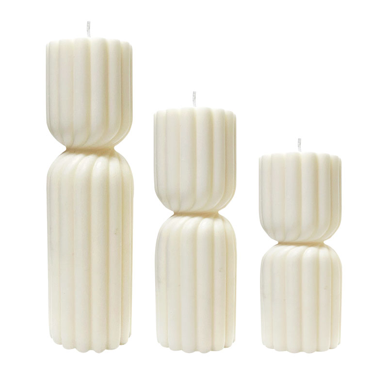 Columna romana blanca (el color se puede personalizar)